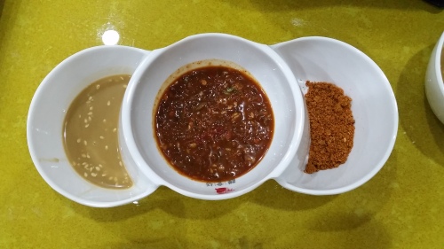 Peanut Sauce, House-Special Chilli, Curry Powder
