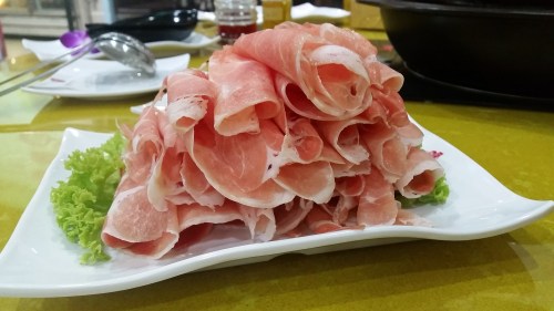 无花肉, Pork Belly. ($10)